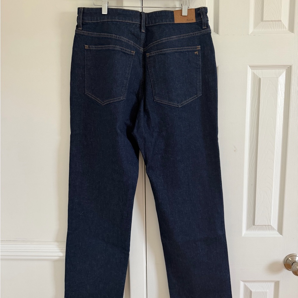 NWT Madewell The Curvy '90s Straight Jean Dark Wash 31 - Picture 5 of 9